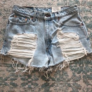Vintage Levi Jean Shorts